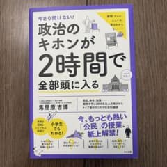 今さら聞けない!政治のキホンが2時間で全部頭に入るのサムネイル