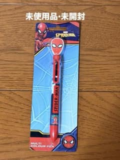 SPIDERMAN 6-Color Push-Button Plastic Pen