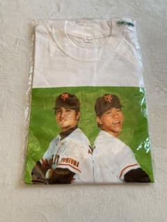 90s 読売ジャイアンツ 松井秀喜高橋由伸 ヴィンテージTシャツ Lサイズ未開封のサムネイル