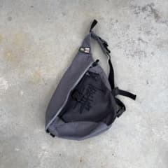 希少 90s old stussy one shoulder bag gray 希少 90s old stussy one shoulder bag gray - メルカリ