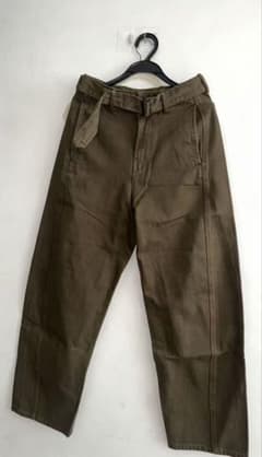 Lemaire Twisted Belted Pants Moss Greenのサムネイル