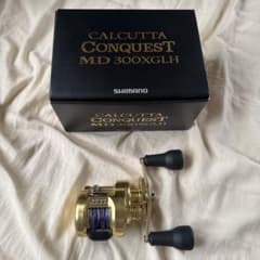 シマノ　カルカッタコンクエストMD 300XGLH 使用1回美品のサムネイル
