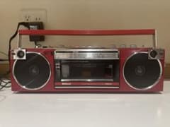【ジャンク品】National ラジカセ RX-1960 スピーカー取説付き National ラジカセ 赤 RX-F6 昭和レトロ ジャンク品 - メルカリ
