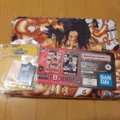 이치 반 쿠지 ONE PIECE 카드 게임 담요 B상 아크릴 잡화 어소트 H상
