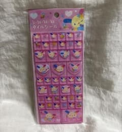 正規品うさはな タイルシール ピンクのサムネイル