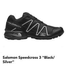 新品未使用 Salomon Speedcross 3 ブラック/シルバーのサムネイル
