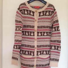 コキュ ロングニットカーディガンのサムネイル