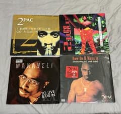 2pac レコード 4枚セット まとめ売り hiphop - メルカリ