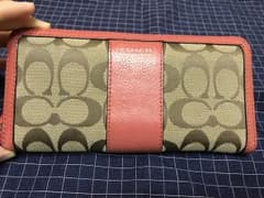 COACH (コーチ) 長財布 ピンクのサムネイル