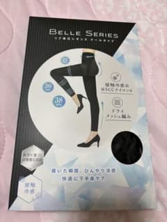 BELLE SERIES 着圧レギンス ブラック Lのサムネイル
