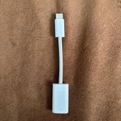 USB-C - Lightningアダプタ　変換ケーブル　Apple　純正のサムネイル