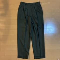 ラルフローレン スラックス ダークグリーン ウール100% vintageのサムネイル