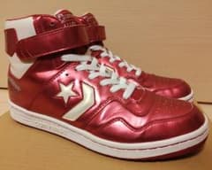 限定値下】コンバース 復刻スターテック エナメル26cm 赤／Converse 