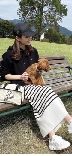 maison de Dolce. ボーダーニットワンピースのサムネイル