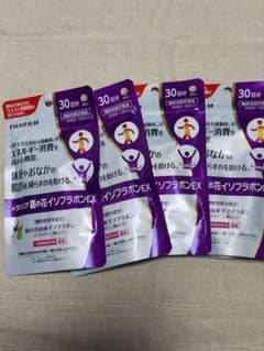 FUJIFILM メタバリア 葛の花イソフラボンEX 30日分×4袋のサムネイル