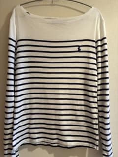 POLO RALPH LAUREN ボーダー 長袖 Tシャツ　ボートネックのサムネイル