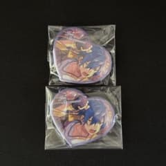 あんさんぶるスターズ 漣ジュン ハート缶バッジ 2点セットのサムネイル