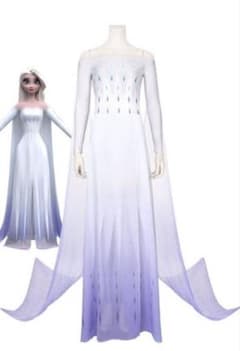 アナと雪の女王2 エルサ ドレス コスプレ 衣装のサムネイル