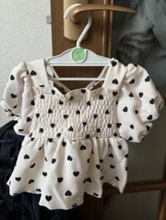 ハート柄セパレート水着（女の子用）のサムネイル