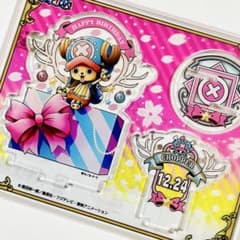 ONEPIECE 해피 생일 아크릴 액세서리 스탠드 쵸퍼