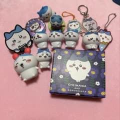 ちいかわ マスコット ぬいぐるみ 缶バッジ セット まとめ売り ハチワレセット ちいかわ まとめ売り 缶バッジ キーホルダー