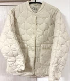 【早い者勝ち】ZARA キルティングコート 軽量 中綿 オシャレ 秋冬コーデ◎のサムネイル
