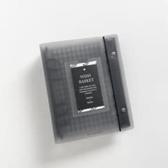 早い者勝ち 韓国 貯金 アクリルバインダー カバー A6 ダブルリング ホワイト 早い者勝ち 韓国 貯金 アクリルバインダー カバー A6 ダブル