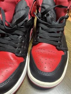Nike Air Jordan 1　Bred Toe　ナイキ エアジョーダン1のサムネイル