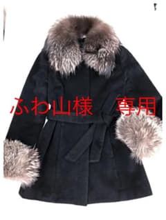 VICKY　豪華シルバーフォックス　ファーコートのサムネイル