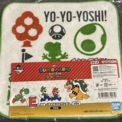 一番くじ】E賞 スーパーマリオ タオルコレクション ヨッシー - メルカリ
