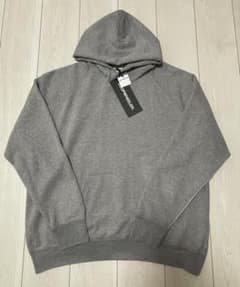 ループウィラーLW322吊り編みリラックスフィット フーディ グレー