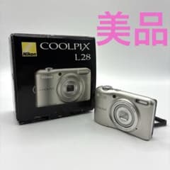 美品 Nikon ニコン COOLPIX クールピクス L28 単三電池使用 - メルカリ