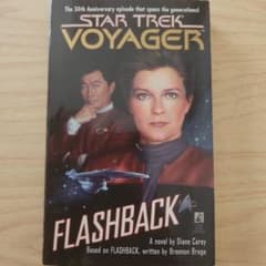 STAR TREK VOYAGER "FLASHBACK" 本　英語のサムネイル