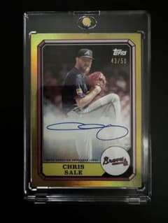 2025 Topps Archivesクリス・セール直筆サインカード50枚限定 - メルカリ