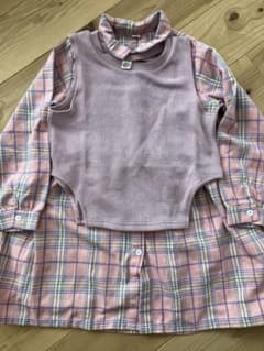 SHEIN チェックシャツワンピースのサムネイル