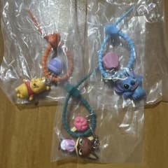 ディズニー キャラクター ストラップ 3種セットのサムネイル