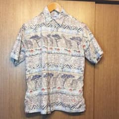 Reyn Spooner（レインスプーナー ） メンズアロハシャツ M ハワイ製のサムネイル