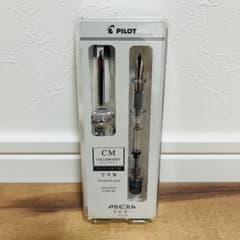 【新品】PILOT Prera 万年筆 カリグラフィ CM 透明ブラックのサムネイル