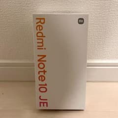 Redmi Note 10 JE XIG02 クロームシルバー　新品未使用のサムネイル