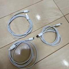 Lightningケーブル 3本セット USB-CとLightningのサムネイル