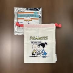 PEANUTS BAYFLOW 巾着ポーチ チャーリー・ブラウンのサムネイル