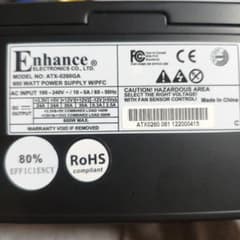 電源ユニット Enhance 600W 中古動作品