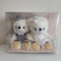 くま ぬいぐるみ 新郎新婦 結婚式 - メルカリ