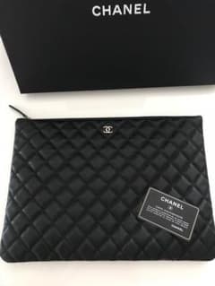 CHANEL キャビアスキン ゴールド金具 クラッチ 新品のサムネイル