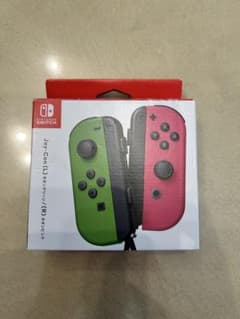 Nintendo Switch Joy-Con ネオングリーン/ネオンピンク - メルカリ