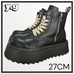 ステロイド厚底マーティンブーツ 27 y2k fgmm opium geek - メルカリ
