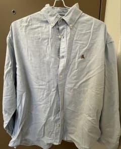 GAP The BIG Shirt ライトブルー 長袖シャツ XSのサムネイル