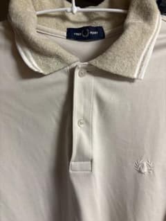 FRED PERRY ポロシャツ ホワイト Lサイズのサムネイル