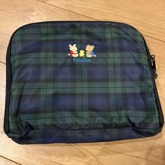 familiar ファミリア おむつポーチ チェック柄 - メルカリ