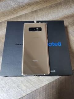 Galaxy Note 8 Gold  64 GB docomoのサムネイル